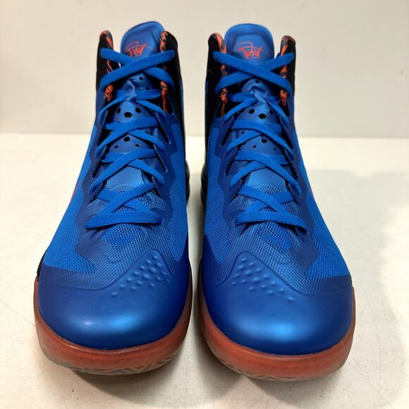 NWOT Nike Zoom Hyperenforcer PE Russell Westbrook OKC Thunder Blue Orange 11 - Picture 3 of 15
